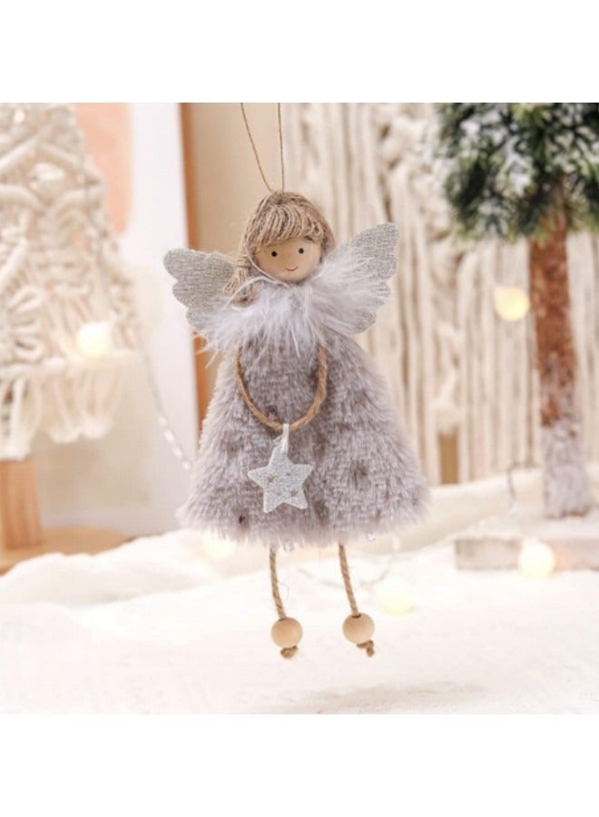 GGEROU Doll Hanging Ornament, 3Pcs Decorative Doll Tree Pendant - Image 3