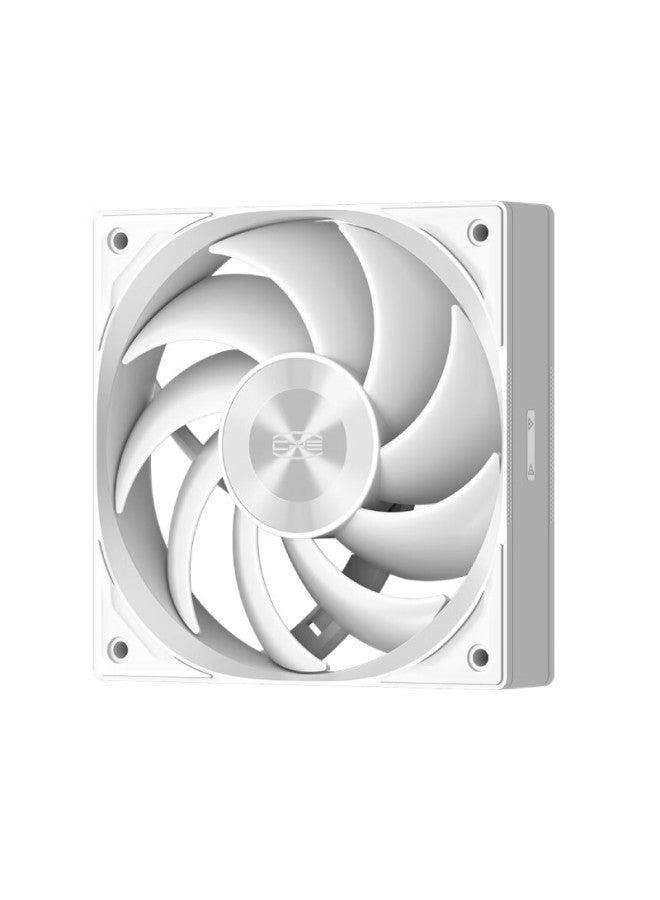 Pccooler F5r120wh Case Fan, Fdb Bearing, Metal Cd Texture, Three-speed Pwm, Triangular Geometric Texture, Cooling Fan - Image 4