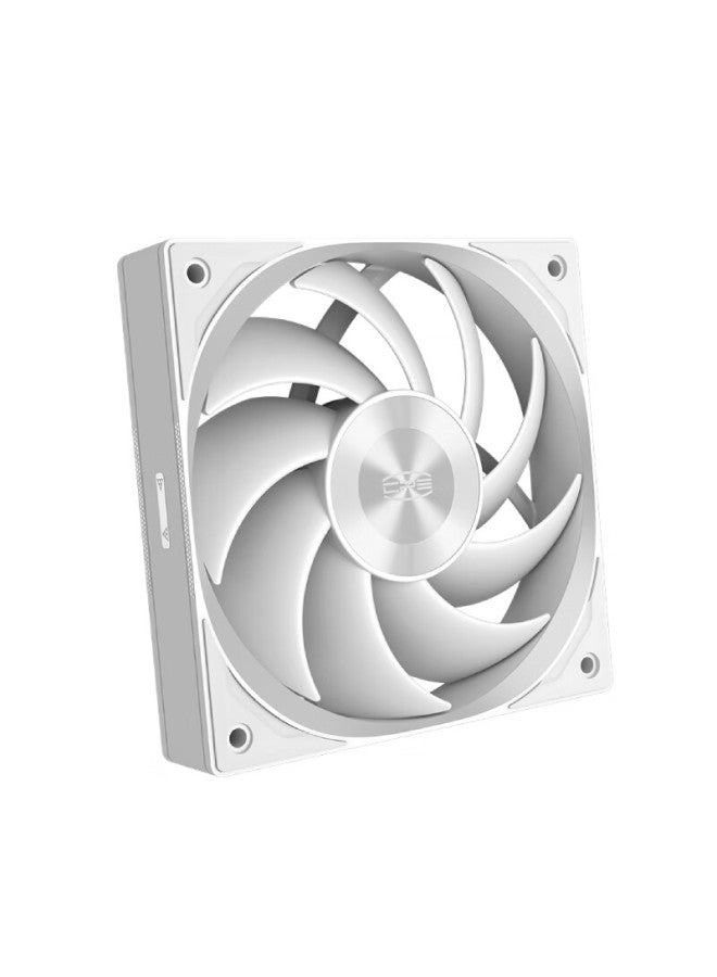 Pccooler F5r120wh Case Fan, Fdb Bearing, Metal Cd Texture, Three-speed Pwm, Triangular Geometric Texture, Cooling Fan - Image 2