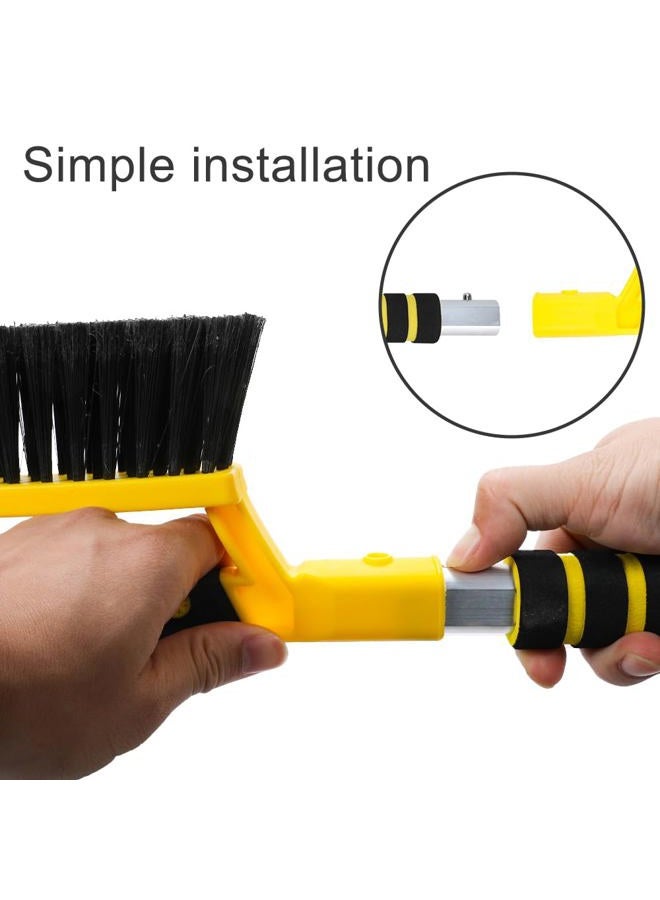 Dodifker Snow Brush and Ice Scraper Set for Car Windshield Snow Frost Ice Removal Tool Detachable Snow Scraper with Foam Handle for Cars Trucks Window - Image 5