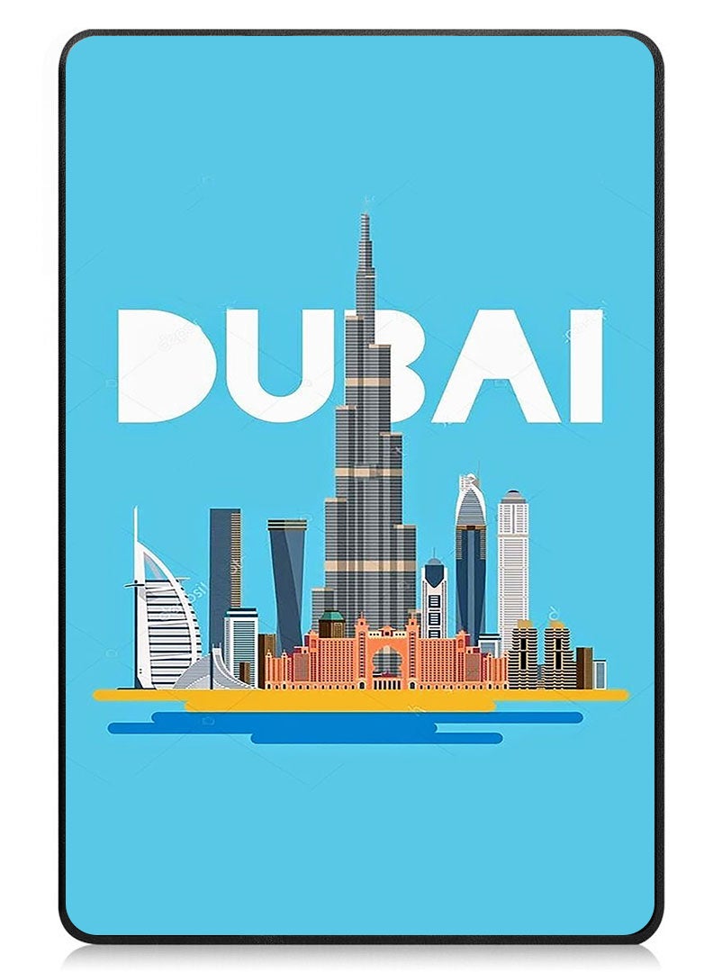 Theodor Protective Flip Case For Samsung Galaxy Tab S9 FE Plus With Trifold Stand Auto Wake Sleep Shockproof Cover Dubai 1 - Image 1