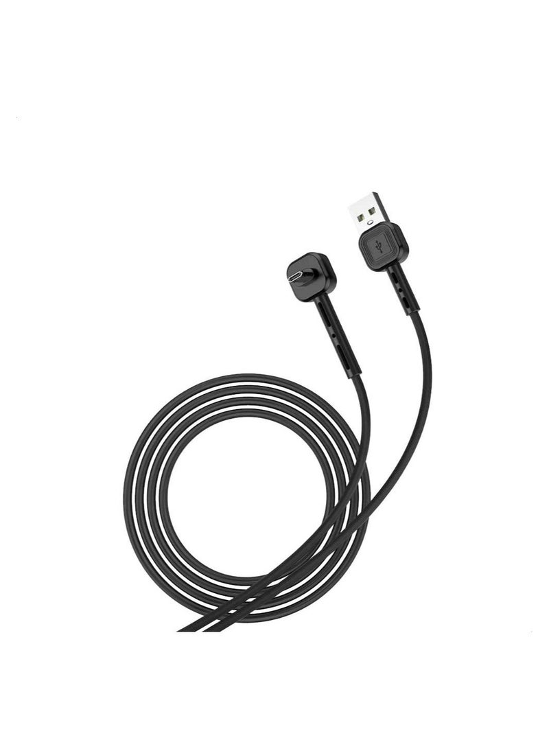 Awei Cl-67 2 In 1 Fast Charging Cable And Mobile Phone Holder - Black - Image 4