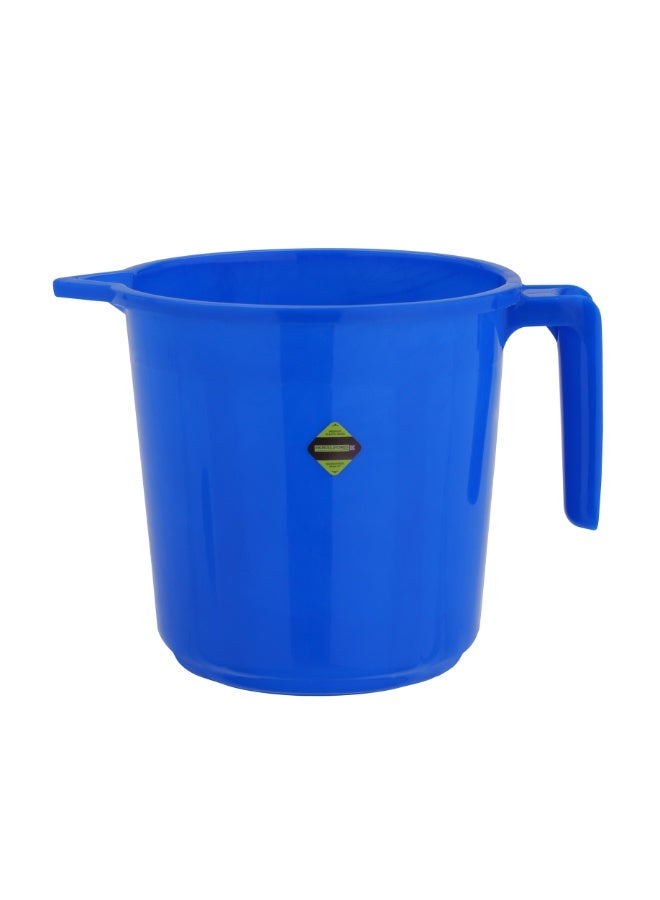 Royalford Transparent Royal Mug, 1L Mug with Handle, RF10700 Premium Plasticware Sturdy, Long Lasting Design Multifunctional Red/Blue - Image 4