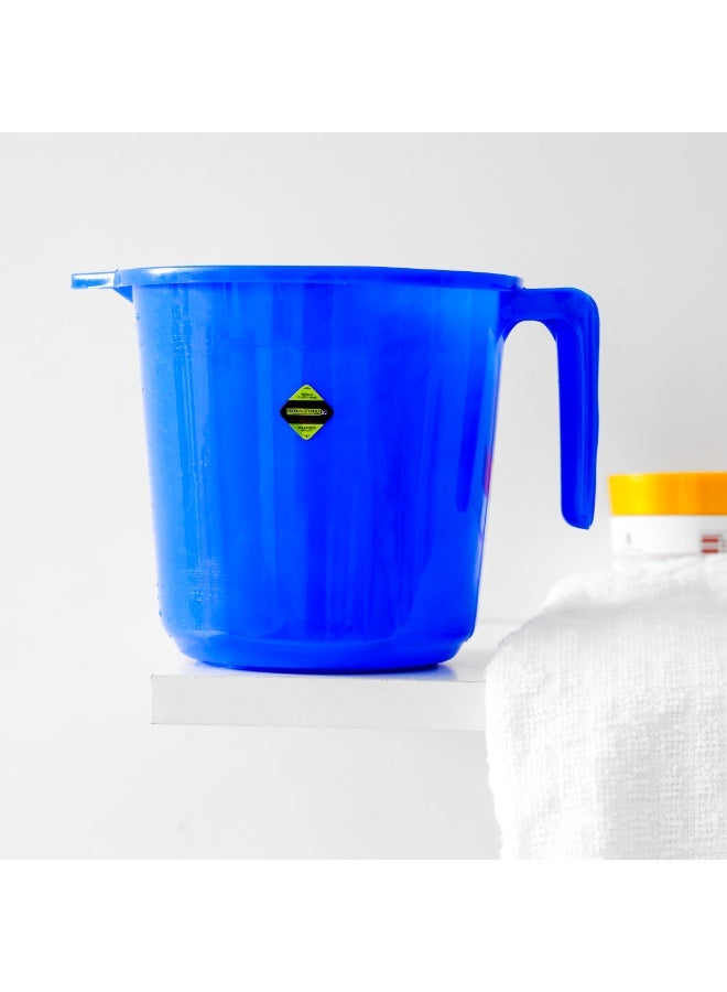 Royalford Transparent Royal Mug, 1L Mug with Handle, RF10700 Premium Plasticware Sturdy, Long Lasting Design Multifunctional Red/Blue - Image 3