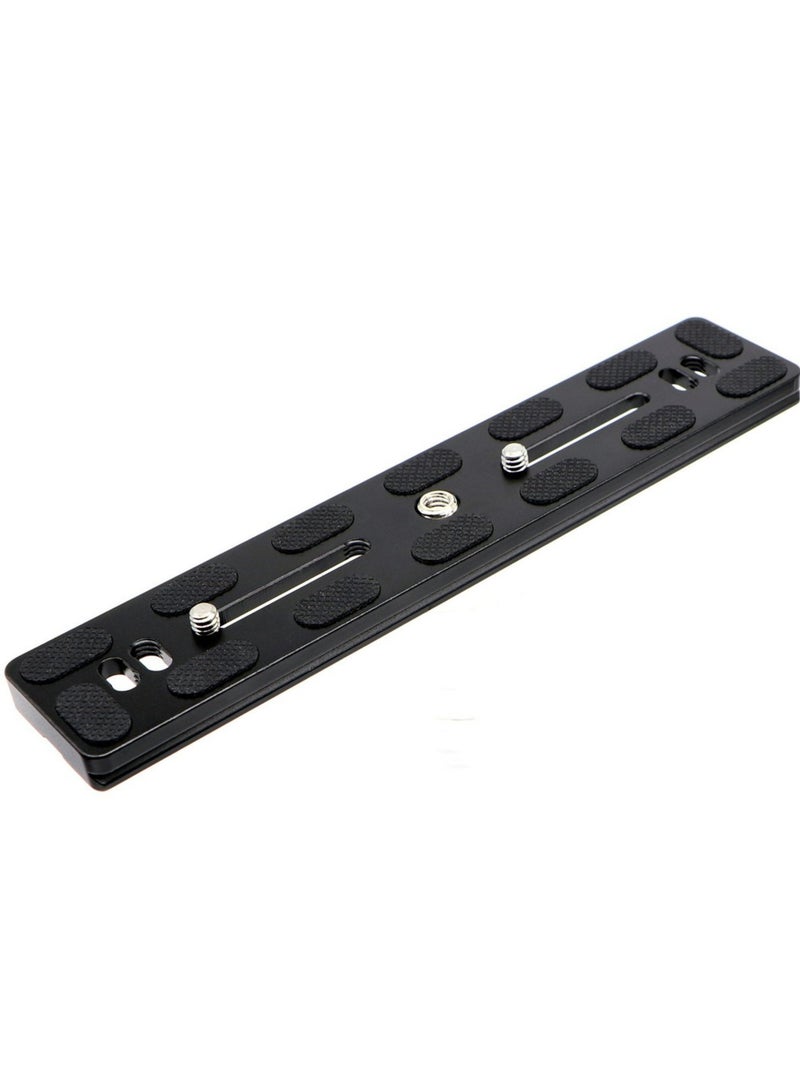 Captaintech Universal PU-200 200mm Quick Release Plate with D-shaped Screw for DSLR Cameras, Compatible with B3/J2/J3 Ball Heads - Ideal for Tripod Use - Image 4