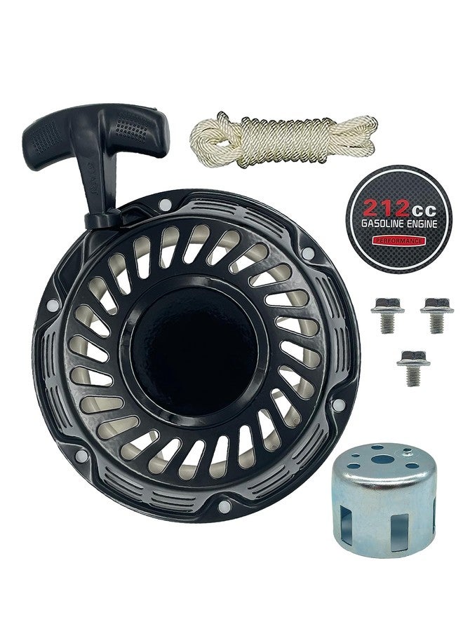 YAMAKATO مجموعة بدء التشغيل بالسحب الارتدادي YAMAKATO 212 196 224 208 cc مع كوب بكرة لمحركات Predator Champion Coleman Honda Westinghouse Firman Ryobi Simpson 5.5 6.5 حصان الصغيرة وما إلى ذلك. - Image 1