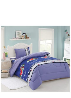 LoveHome Quilt set, children's drawings, 3 pieces, medium filling, polyester quilt, size 160 * 210 cm 