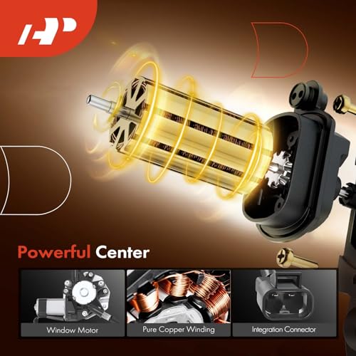 A-Premium Power Window Regulator with Motor Replacement for Chevrolet Impala 2006-2013 Impala Limited 2014-2016 Front Right - Image 4