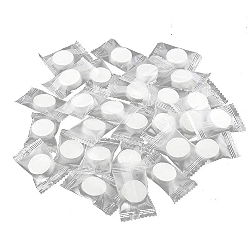 Luxansa Outdoor Travel Magic Compressed Tissue Disposable Towel/Tablet Coin Napkin Expands With Water Portable Face Care, Cleaning Wipes Mini Cotton Hand Towel ( Pack of 100 ), White - Image 2