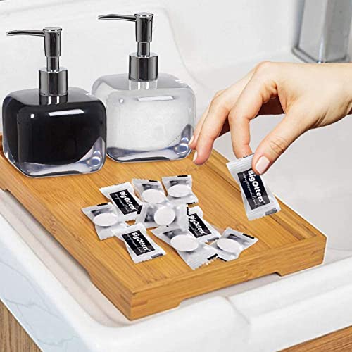 Luxansa Outdoor Travel Magic Compressed Tissue Disposable Towel/Tablet Coin Napkin Expands With Water Portable Face Care, Cleaning Wipes Mini Cotton Hand Towel ( Pack of 100 ), White - Image 5