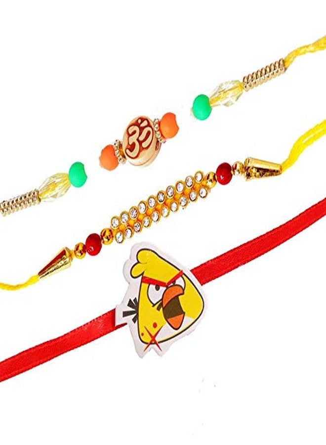 Suninow Designer Independence Day Rakhi(Pack of 3)