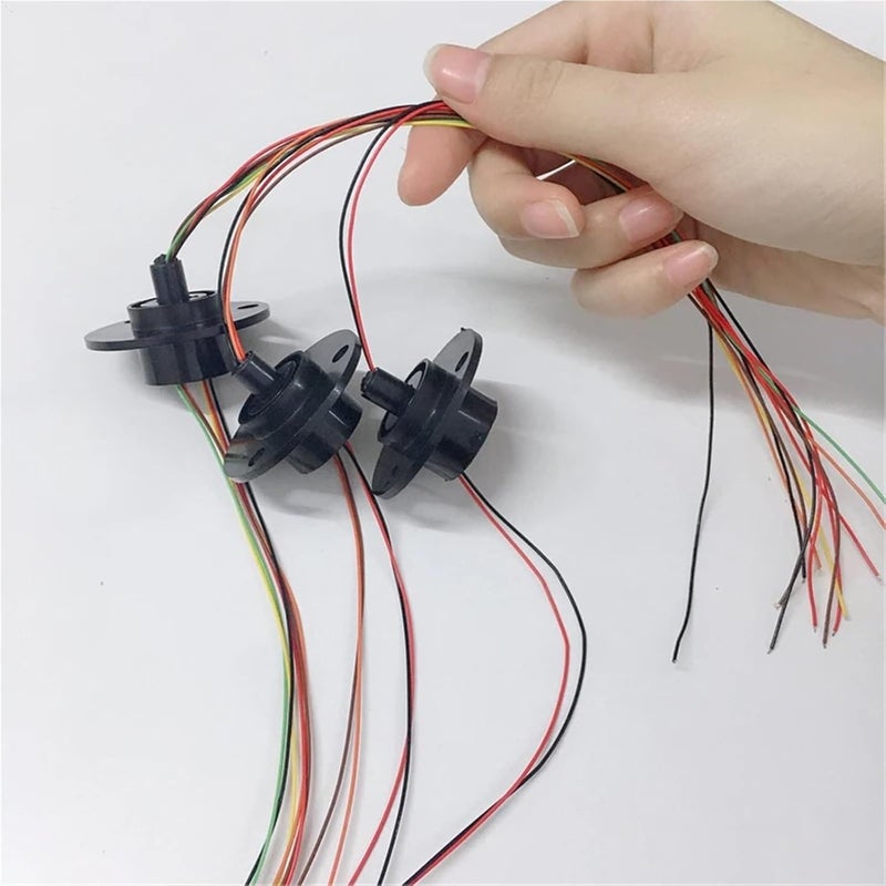 قطر 12 مم، 12 قناة، 2 أمبير، حلقة انزلاقية، وصلة توصيل دوارة صغيرة موصلة للكهرباء - Image 5