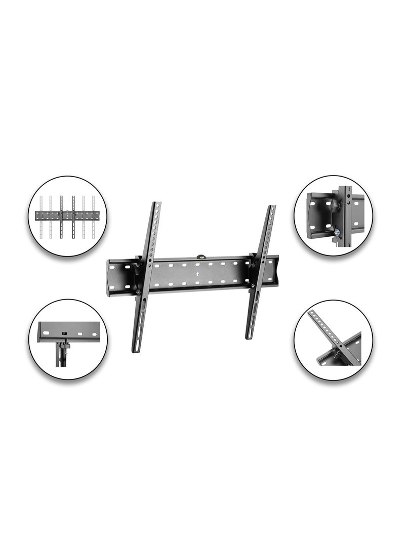 سكيل تك حامل حائطي للتلفزيون Skilltech SH 64T الاقتصادي القابل للإمالة للشاشات الكبيرة من 37 إلى 75 بوصة | قابل للتعديل بزاوية 12 درجة لتقليل الوهج | أقصى مقاس VESA 600x400 | وزن 40 كجم (خضع لاختبارات السلامة 3 مرات) - Image 2