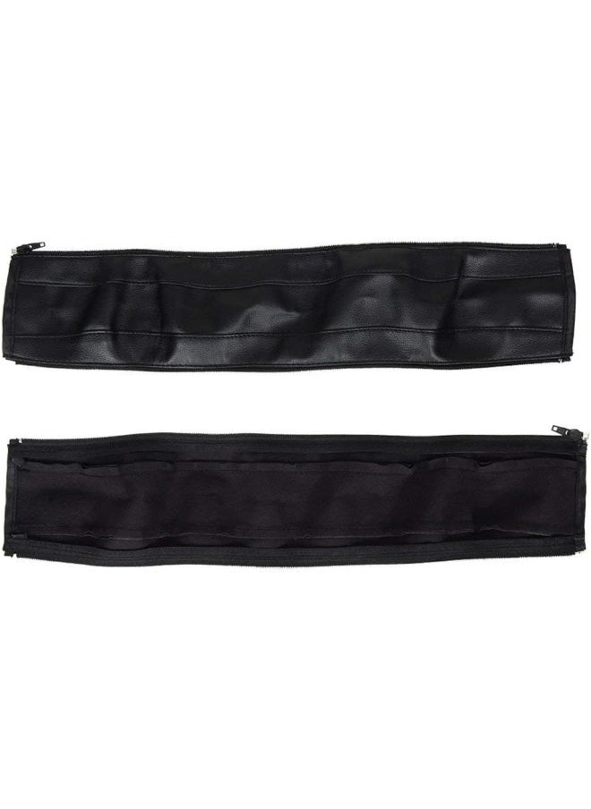 ROMIRUS Handle Sleeve Cover for Babyzen YOYO/YOYO+ Strollers, Artificial Leather Black  - Image 4