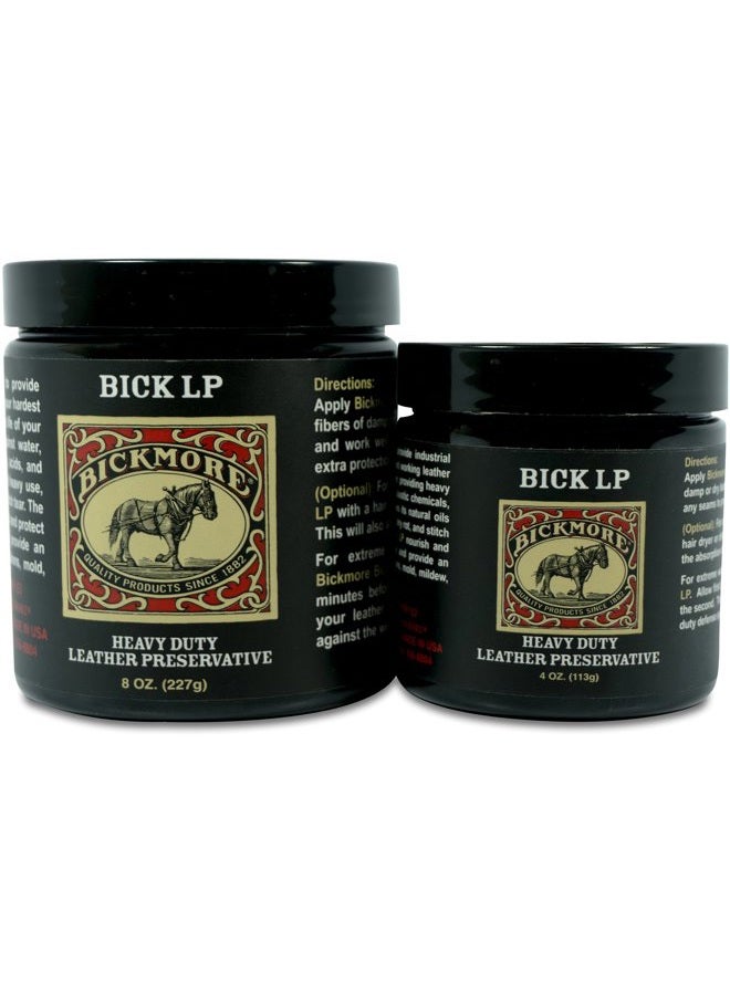 Bickmore Leather Conditioner, Scratch Repair Bick LP 8oz - Heavy Duty LP Leather Preservative | Leather Protector, Softener and Restorer Balm for Dry, Cracked, and Scratched Leather | Made in USA - Image 5