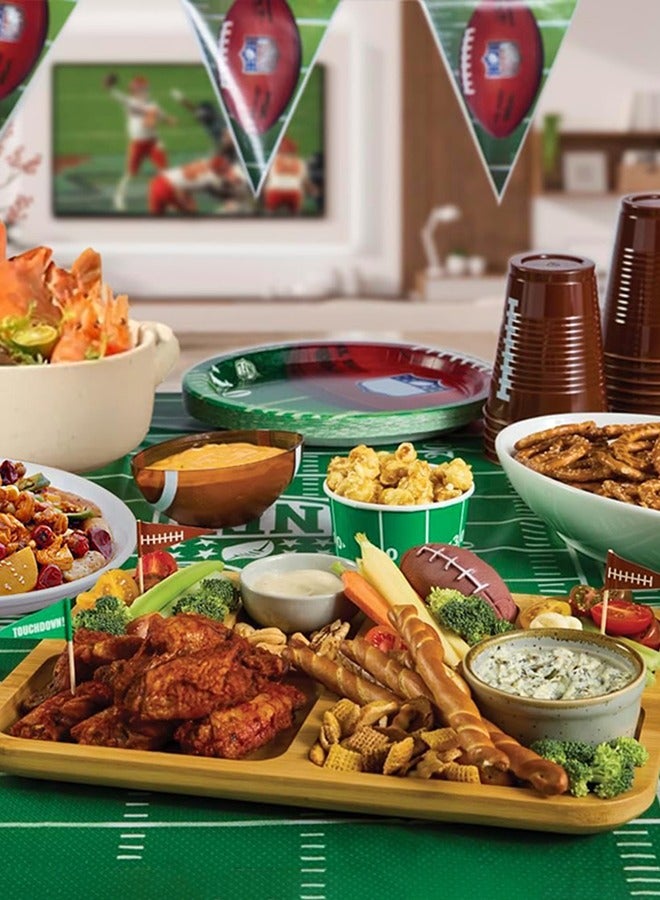 Garlo Portable Cutting Board with Lid for Travel, Bamboo Charcuterie Board with Cover Compartments, To Go Cheese Board Serving Tray Board Set with Clear Locking Lid for Party Picnic Meat Snack - Image 3