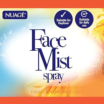 Nuage Hayfever Cooling Refreshing Face Mist Spray Revives Dry Eyes Skin Suitable for Daily Use 15ml - Image 2