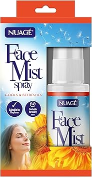 Nuage Hayfever Cooling Refreshing Face Mist Spray Revives Dry Eyes Skin Suitable for Daily Use 15ml - Image 1