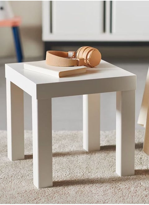 Side table, white 35x35 cm