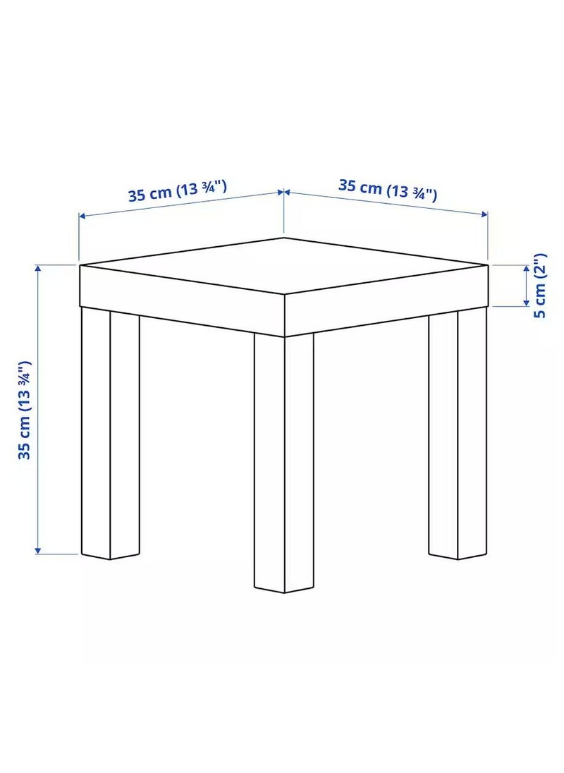 co arma - Side table, white 35x35 cm - Image 1