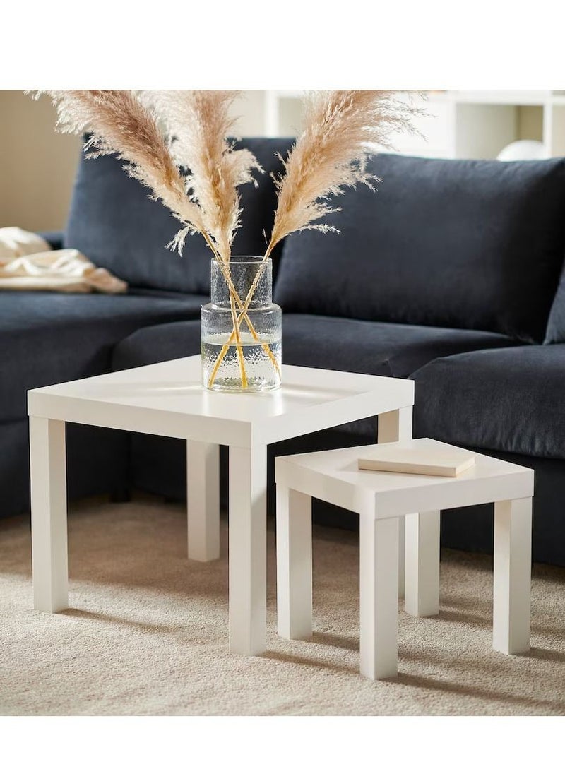 co arma - Side table, white 35x35 cm - Image 1
