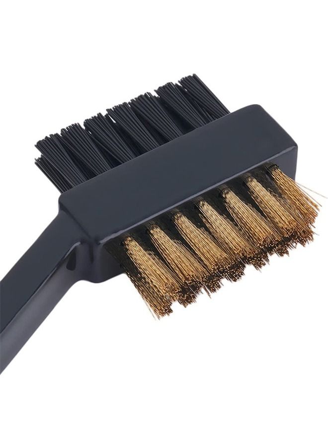 فرشاة تنظيف الغولف المزدوجة ملحق الغولف النهائي يبقي نواديك نظيفة وحادة - Image 3