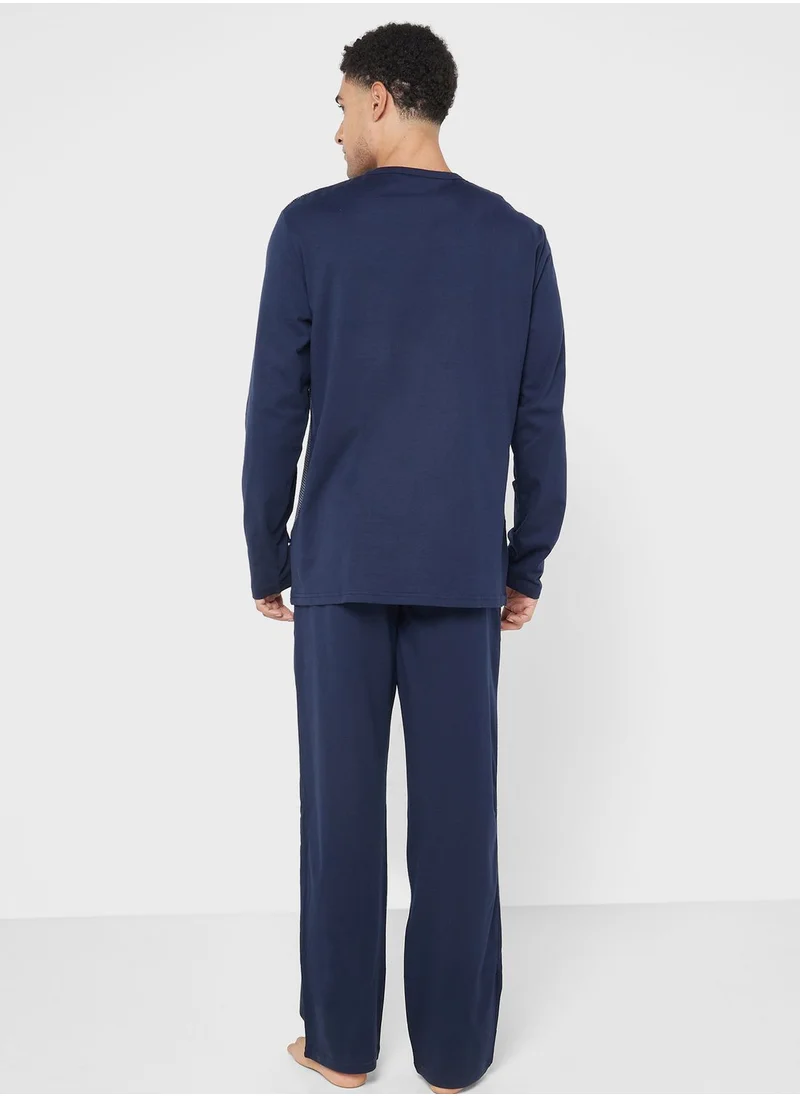 U.S. Polo Assn. Crew Neck T-Shirt Pyjama Set