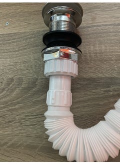Renk Yapı Rüyası Color Structure Dream Push-Push Chrome Plated Pop-Up Kitchen Sink Siphon Bellows Water-Tight Full Mold Body  - Image 2