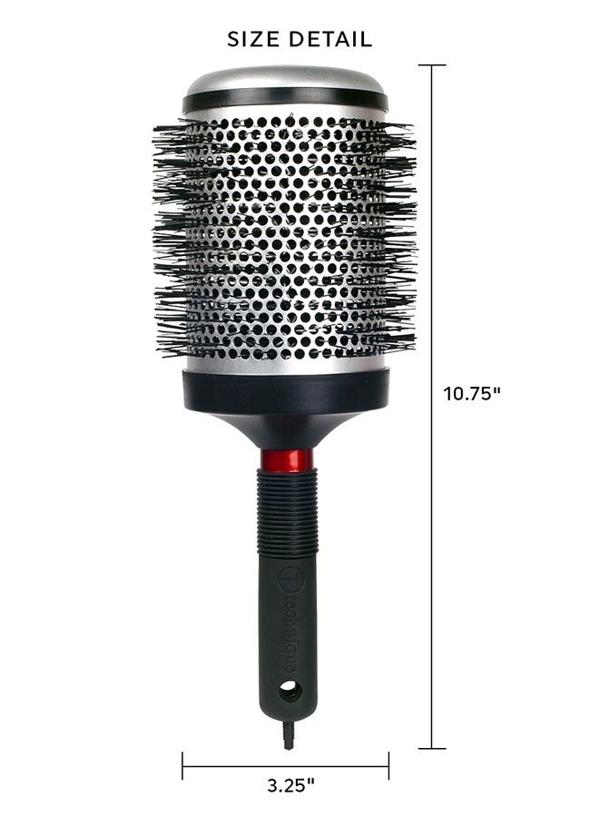 Cricket Technique #450 3.25” Thermal Hair Brush Seamless Barrel Styling Hairbrush Anti-Static Tourmaline Ionic Bristle for Blow Drying Curling All Hair Types - Image 2
