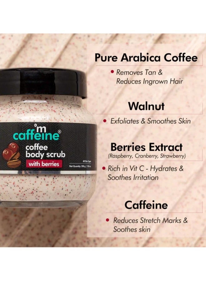 MCaffeine Coffee Body Scrub with Berries (200 g)  - Image 4
