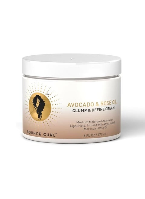 BOUNCE CURL - AVOCADO & ROSE OIL CLUMP AND DEFINE CREAM 177ml