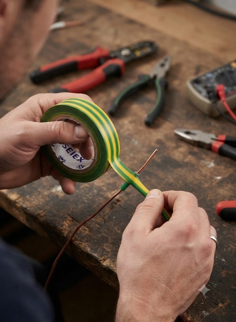 Selex PVC INSULATION TAPE SIT-1900 SELEX -YELLOW GREEN (PACK OF 20) - Image 3