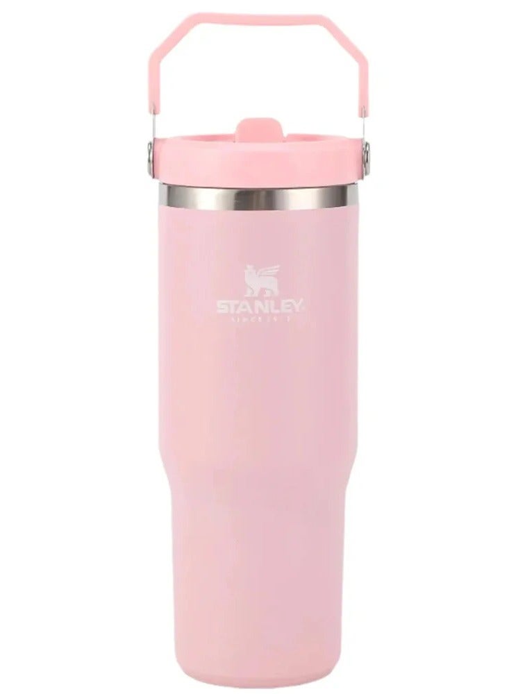 Stanley Stanley 30oz Stainless Steel Tumbler - Vacuum Insulated Water Bottle for Home, Office or Car Reusable Cup with Straw Leak Resistant Flip Cold for 12 Hours or Iced for 2 Days, 30oz - Image 1