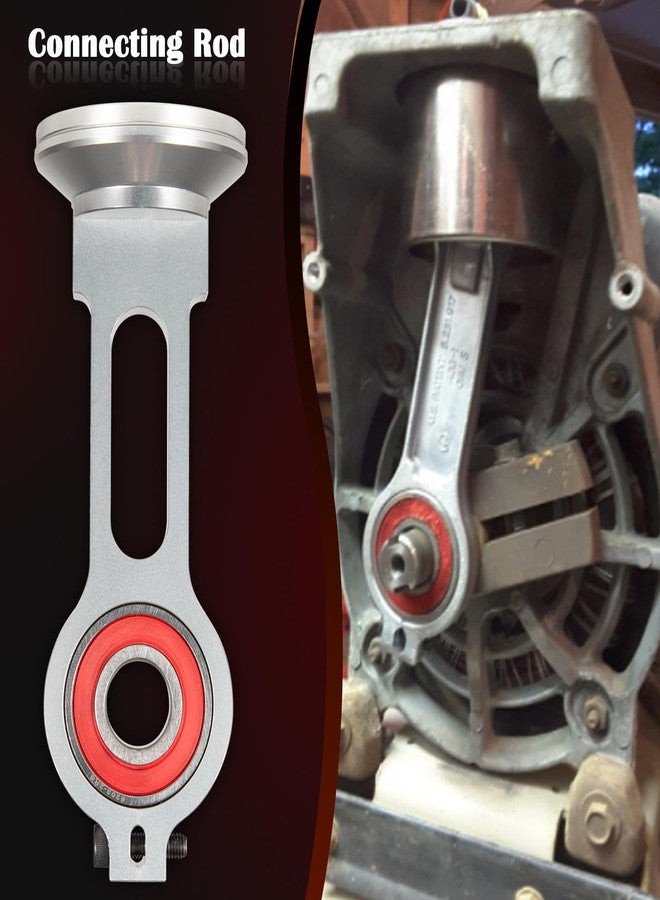 Bonbo طقم مكبس ضاغط KK-4835 طقم استبدال قضيب التوصيل يناسب تمامًا مضخة ضاغط الهواء الخالية من الزيت Sears Craftsman Devildiss Dewalt Porter Cable، مماثل لـ KK-4835 KK-5081 A02743 - Image 5