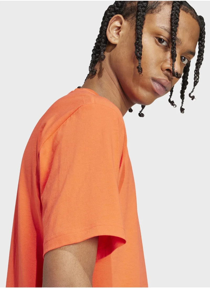 اديداس Brand Love Signature Graphic T-Shirt