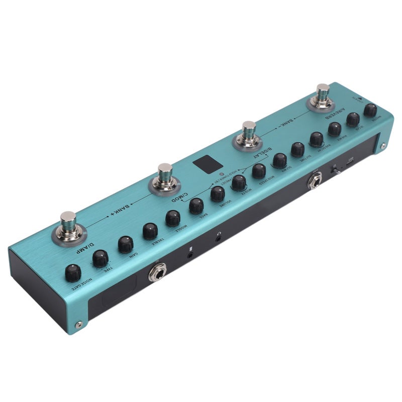 Multi Effects Pedal 36 Editable Presets Easy Editing Sharing Digital Guitar Processor - Long Battery Life Wireless Effects Pedal for Live Performance Guitar Recording - Image 2