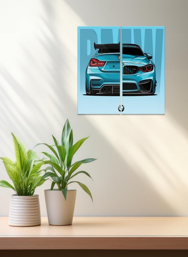 Wallgasm BMW SPLIT OF 2 Posters, 24x18 inch 300 GSM Posters, For Bedroom, Living room, Study Room, Dorms and Offices - Image 4