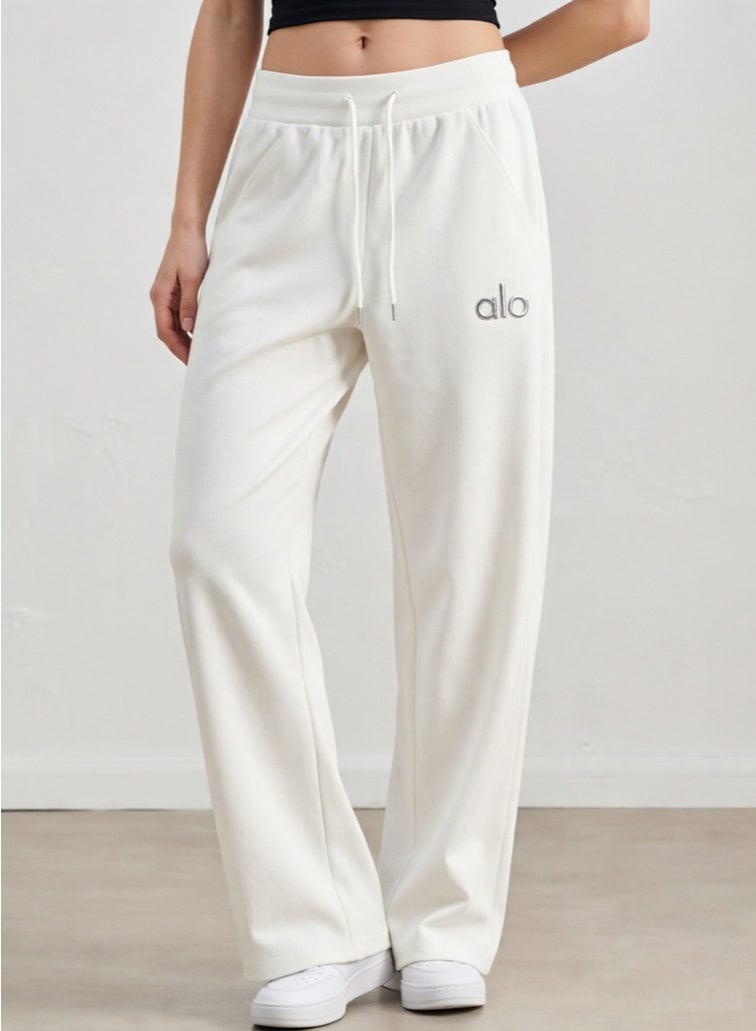 Alo Yoga Women's Wide Leg Pants - Casual Sweatpants - Image 1