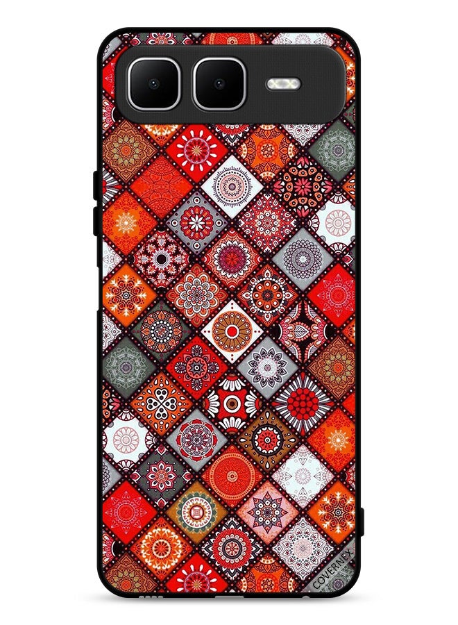 Covernex Infinix Smart 10 Plus Protective Case Cover Mandala Design Art