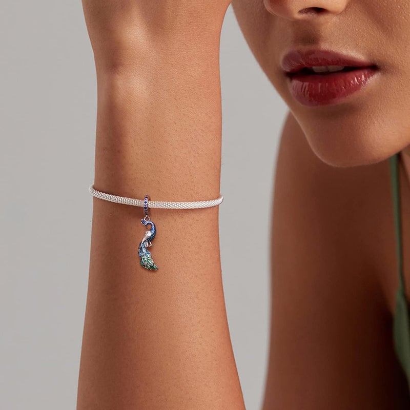 VOROCO Store Butterfly Dragonfly Cat Charm for Bracelet Cute Animal Collection Bead & Charm for Women Girls 925 Sterling Silver Pendant & Dangle Charm Jewelry for Bracelet and Necklace - Image 1