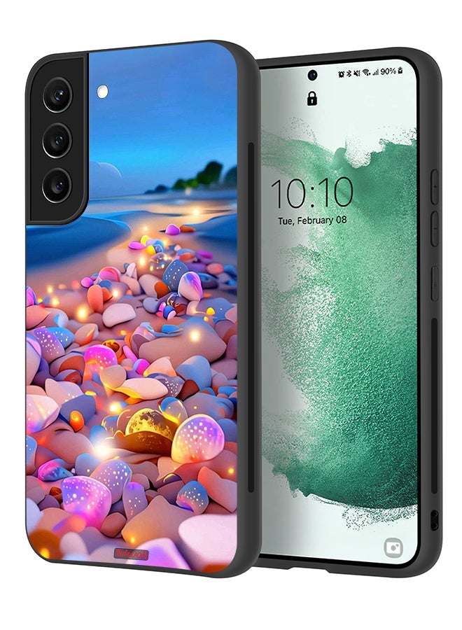Tolwak Samsung Galaxy S21 FE 5G Protective Case Cover Stones Art - Image 1