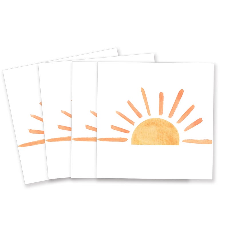 BIGKEOKI 60pcs Boho Sun Birthday Party Paper Napkins First Trip inspired Around The Sun Birthday Decorations Boho Hippie Sunshine Boho Sun Baby Shower Party Supplies Decorations - Image 2