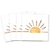 BIGKEOKI 60pcs Boho Sun Birthday Party Paper Napkins First Trip inspired Around The Sun Birthday Decorations Boho Hippie Sunshine Boho Sun Baby Shower Party Supplies Decorations - Image 3