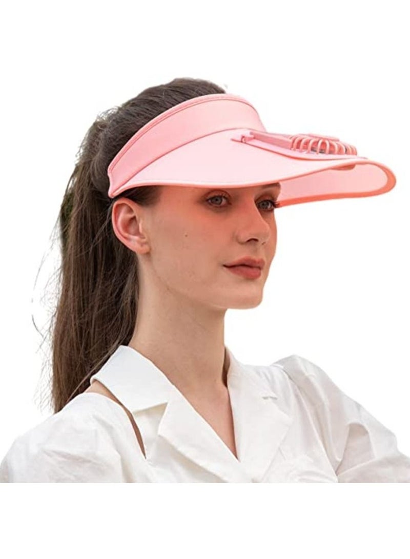 DubaiGallery Breathable Summer Hat with Fan Sunscreen Visor Cap Fishing Hat for Sport Outdoor - Image 4
