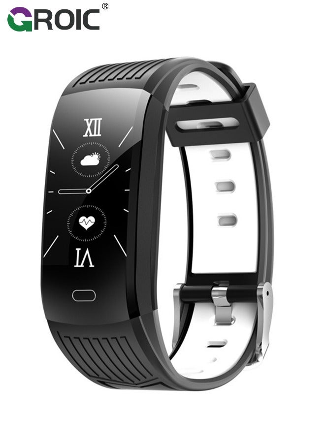 GROIC Fitness Tracker with Heart Rate Monitor, Waterproof Activity and Step Tracker for Women and Men, Pedometer Watch with Sleep Monitor & Calorie Counter, Call & Message Alert  - Image 1