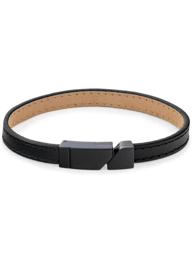 CALVIN KLEIN LEATHER BRACELET