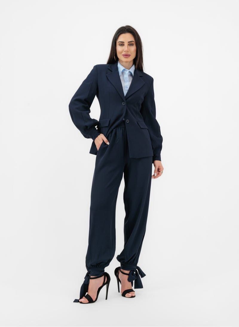 Lalele NAVY CHIC BLAZER - Image 1