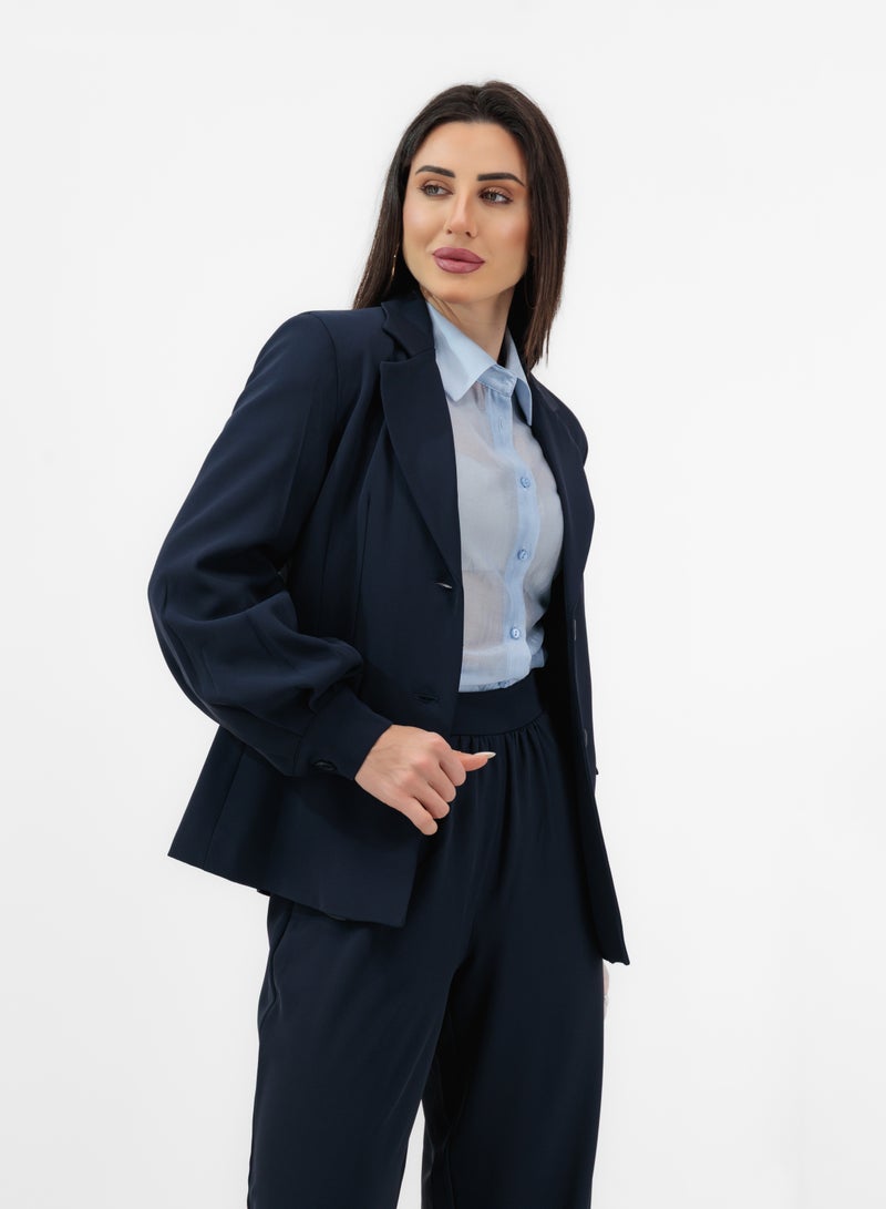Lalele NAVY CHIC BLAZER - Image 2