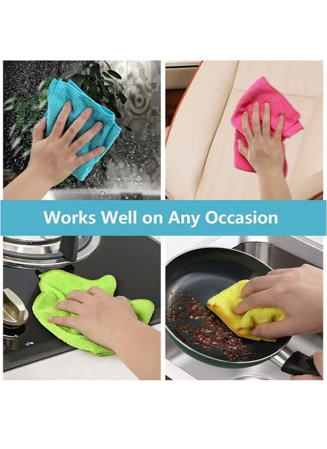 Generic - 10 pieces of towels, absorbent, scratch-resistant and lint-free, washable and disposable - Image 1
