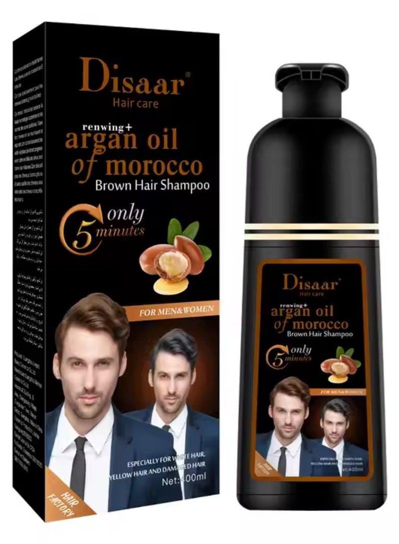 Disaar Argan Oil Of Morocco Brown Hair Shampoo 400 ml
